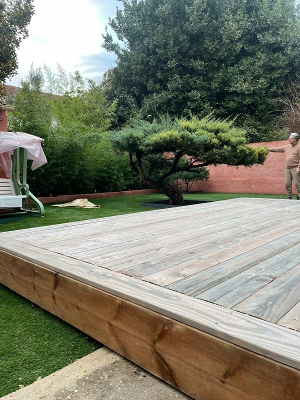 Réalisation d’une terrasse en bois à Nîmes et alentours dans le Gard