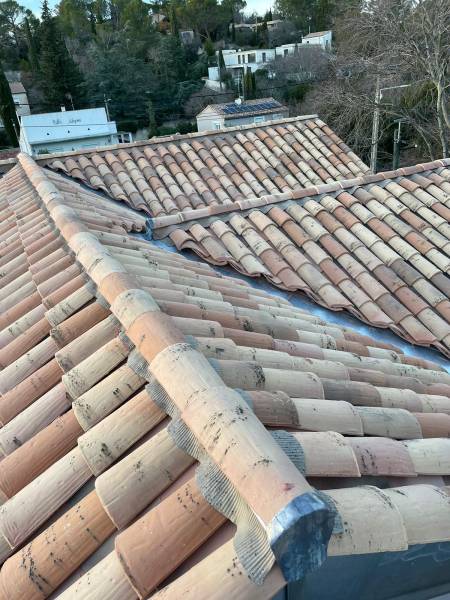 Réfection complète d'une toiture à Nîmes