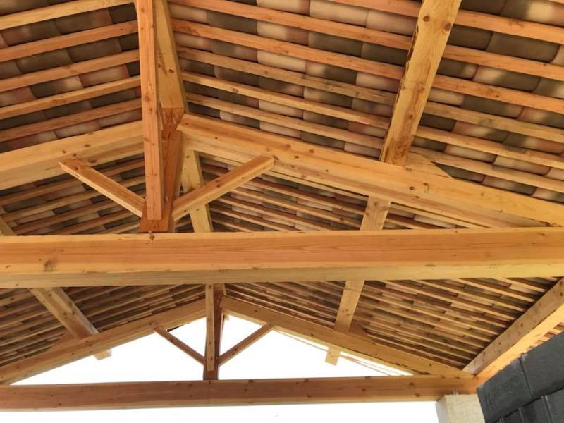 Charpente traditionnelle à Nîmes
