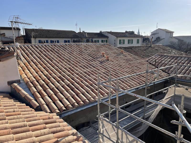 Rénovation toiture secteur Sauvegardé à Nîmes Uzès et alentours dans le Gard