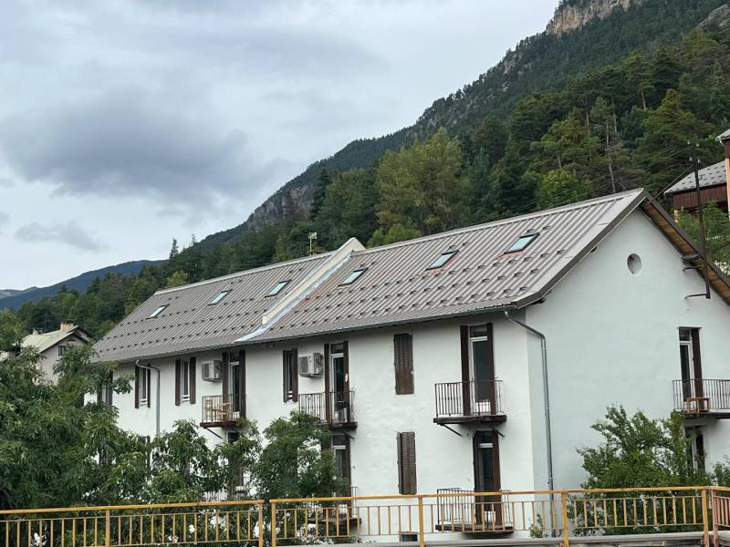Toiture en bac acier