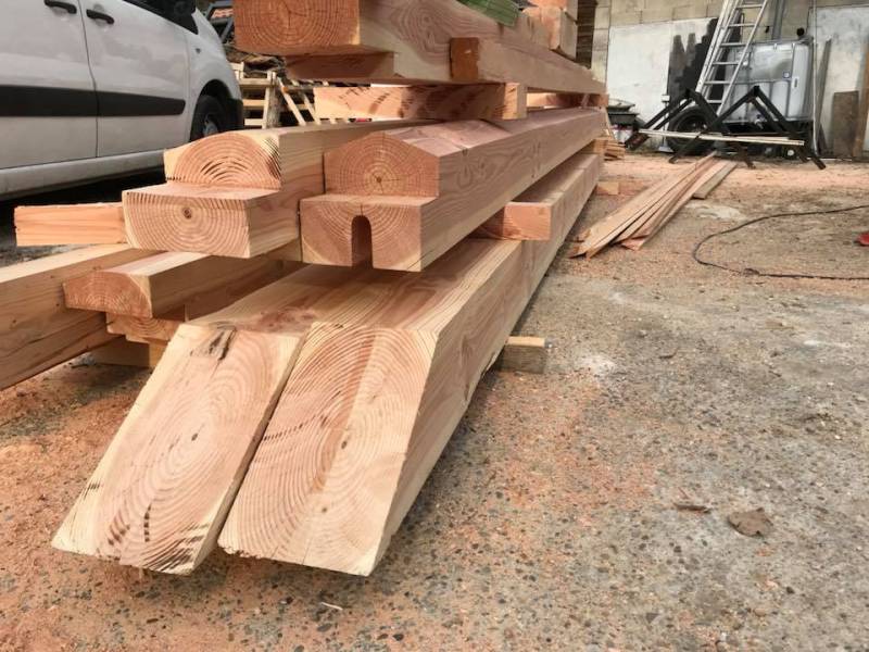 Réalisation d'une charpente à Nîmes dans le Gard