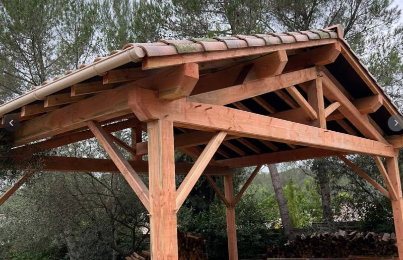 Carport en bois à Nîmes et alentours dans de Gard