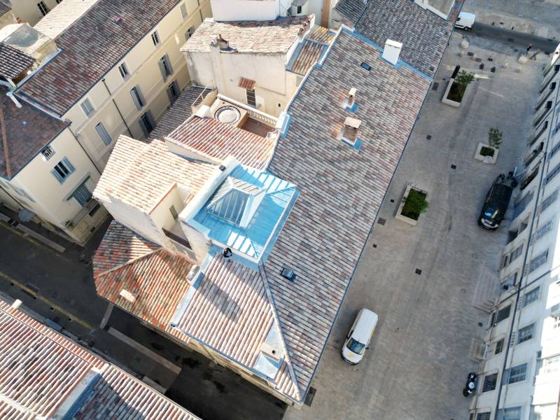 Toiture en Zinc à Nîmes et alentours dans le Gard