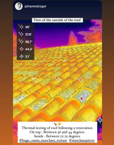 Isolation en sur-toiture