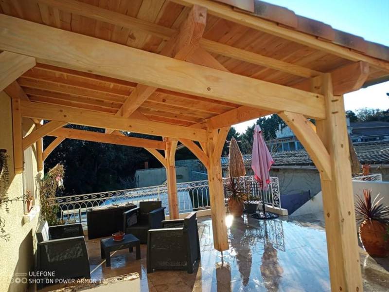 Couverture d'un terrasse à Uzès et alentours dans le Gard