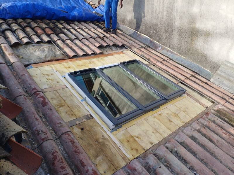 Pose de Verrière 3 en 1 Vélux