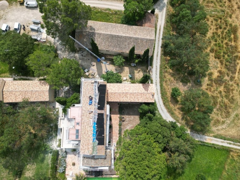 toiture à joint debout en cuivre à Alès dans le gard